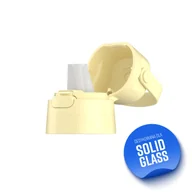 Akcesoria i części AGD - Zakrętka do butelki filtrującej Dafi SOLID GLASS Yellow Butter - miniaturka - grafika 1