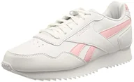 Trampki męskie - Reebok Męskie trampki Royal Glide Ripple Clip, Biały różowy świecący biały, 39 EU - miniaturka - grafika 1