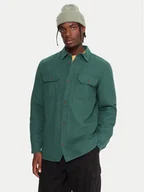 Koszule męskie - Quiksilver Koszula Husson EQYWT04668 Zielony Regular Fit - miniaturka - grafika 1