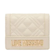 Portfele - Portfel LOVE MOSCHINO JC5601PP1OLA0110 Écru - miniaturka - grafika 1