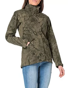 Fjallraven Kurtka damska Forest Hybrid W Green Camo-Laurel Green XXS 86902 - Kurtki damskie - miniaturka - grafika 1