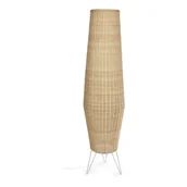 Noże stołowe - Naturalna rattanowa lampa stołowa z rattanowym kloszem (wysokość 120 cm) Kamaria – Kave Home - miniaturka - grafika 1
