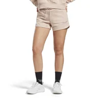 Spodenki damskie - Damskie Spodenki REEBOK VECTOR GRAPHIC SHORT HZ5976 – Pomarańczowy - miniaturka - grafika 1