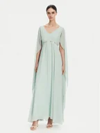 Sukienki - Rinascimento Sukienka wieczorowa CFC0123079003 Zielony Regular Fit - miniaturka - grafika 1