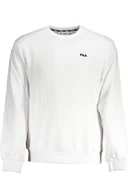 Bluzy męskie - BIAŁA BLUZA MĘSKA FILA BEZ ZAMKA - miniaturka - grafika 1