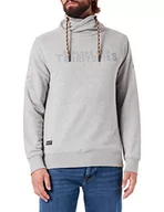 Bluzy męskie - Camel Active Bluza Męska 409425/8W13, Stone Gray, Xl - miniaturka - grafika 1