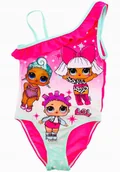 Stroje kąpielowe dla dziewczynek - Strój kąpielowy jednoczęściowy LOL 98-104 - miniaturka - grafika 1