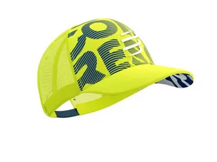 COMPRESSPORT Czapka lifestyle TRUCKER CAP evening primerose/estate blue - Czapki i chusty sportowe męskie - miniaturka - grafika 1