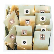 Kalendarze - Kalendarz Adwentowy Torebki + Naklejki 25 Szt N02 - miniaturka - grafika 1