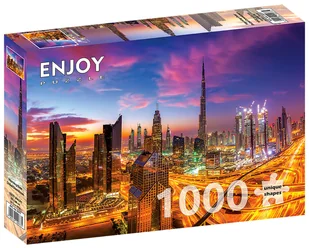 Enjoy, Puzzle - Dubaj / Zjednoczone Emiraty Arabskie, 1000 el. - Puzzle - miniaturka - grafika 1
