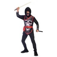 Stroje karnawałowe - Strój dla dzieci, mroczny ninja, rozmiar 128 - miniaturka - grafika 1