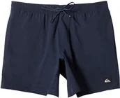 Spodenki damskie - szorty kąpielowe mięske QUIKSILVER EVERYDAY SOLID VOLLEY 15 Dark Navy - KTP0 - miniaturka - grafika 1