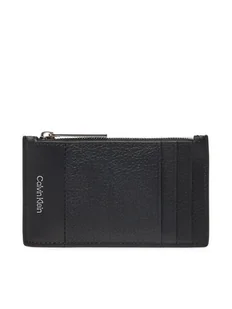 Calvin Klein Etui na karty kredytowe Subtle Mix N/S Cardholder 6Cc K50K512848 Czarny - Etui na dokumenty i karty - miniaturka - grafika 1