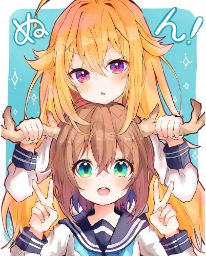 Plakat My Deer Friend Nokotan NOKO_005 A3 (custom)