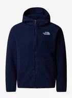 Bluzy sportowe męskie - Bluza dziecięca The North Face Glacier F/Z Hooded Jacket - summit navy - miniaturka - grafika 1