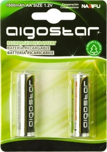 Aigostar Ładowalna bateria AA 1600mAh 1.2V 2 szt. Ładowalna bateria AA 1600mAh 1.2V 2 szt. - Baterie i akcesoria - miniaturka - grafika 1