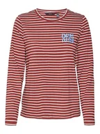 Koszulki i topy damskie - Vero Moda Koszulka "Oya" w kolorze czerwonym - miniaturka - grafika 1