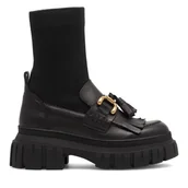 Botki damskie - Botki Badura TAVIRA-23FW43 Czarny - miniaturka - grafika 1