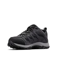 Buty trekkingowe męskie - Columbia Męskie buty trekkingowe Crestwood Waterproof, Shark Columbia Grey, 48 EU - miniaturka - grafika 1