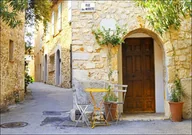 Plakaty - Galeria Plakatu, Plakat, Mougins Village, Prowansja,Francja, 50x40 cm - miniaturka - grafika 1