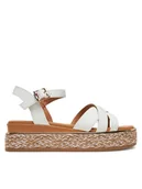 Espadryle damskie - Tommy Hilfiger Espadryle T3A2-33790-0371 S Biały - miniaturka - grafika 1