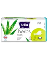 Podpaski - Bella Herbs Aloe Vera Podpaski higieniczne normal, 20 sztuk - miniaturka - grafika 1