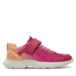 Buty dla dziewczynek - Sneakersy Superfit 1-000211-5520 D Pink/Orange - grafika 1