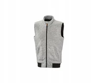 Odzież robocza - Bezrękawnik Kamizelka Polarowa ze Stójką Męska Parkside Szara Jasna M 50/52 - miniaturka - grafika 1