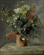 Plakaty - Galeria Plakatu, Plakat, Flowers In A Vase, Auguste Renoir, 60x80 cm - miniaturka - grafika 1