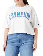 Koszulki i topy damskie - Champion T-shirt damski, Off-white (Way), XL - miniaturka - grafika 1