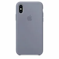 Etui i futerały do telefonów - APPLE MTFH2ZM/A SILICONE CASE IPHONE XS MAX LAVENDER GRAY OTWARTE OPAKOWANIE - miniaturka - grafika 1