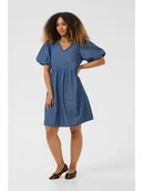 Sukienki - Cream Sukienka dżinsowa w kolorze niebieskim - miniaturka - grafika 1