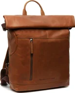 Torby na laptopy - Skórzany plecak rekreacyjny marki Chesterfield z przegrodą na laptopa Liverpool Backpack Cognac jasnobrązowy - miniaturka - grafika 1