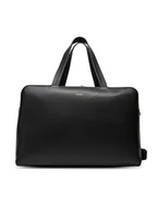 Torby podróżne - Calvin Klein Torba Ck Premium Leather Weekender K50K512931 Czarny - miniaturka - grafika 1