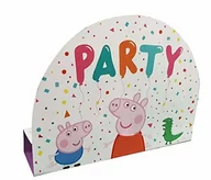 Kartki okolicznościowe i zaproszenia - AMSCAN Zaproszenia urodzinowe Świnka Peppa - 8 szt. 9906340 - miniaturka - grafika 1