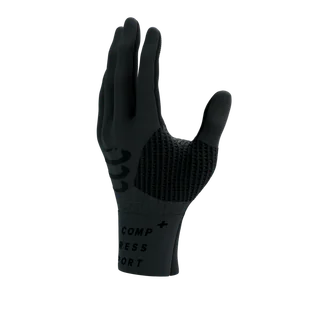 COMPRESSPORT rękawiczki biegowe 3D THERMO GLOVES asphalte black - Rękawiczki rowerowe - miniaturka - grafika 6