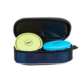 Miski dla kotów - Miska Dla Psa Komplet Podróżny Happet M156 2X0,5L - miniaturka - grafika 1