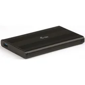 Obudowy i kieszenie na dyski twarde - i-Tec MYSAFE AluBasic 2.5'' USB 3.0 SATA I/II/III HDD SSD BLACK AIITCO000000005 [4975972] - miniaturka - grafika 1