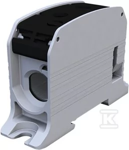 Simet Złączka szynowa gwintowa Al/Cu STB 95 (87510) SIMBLOCK czarny 81101007 - Kostki, złączki, wtyczki - miniaturka - grafika 1