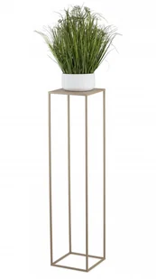 Beżowy kwietnik stojący 100 cm - Kwietniki - miniaturka - grafika 1