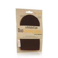 Pozostałe akcesoria do kąpieli i SPA - TanOrganic Exfoliate & Tan Duo Tanning Glove Samoopalacz 1 szt - miniaturka - grafika 1