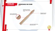 Narzędzia warsztatowe - Mieszadło do farb, 300mm, drewno, proline - miniaturka - grafika 1