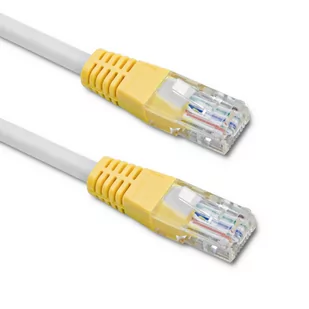 Qoltec Kabel Patchcord UTP | CAT5 | 10m (0NC) - Patchcordy - miniaturka - grafika 1