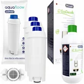Akcesoria i części do ekspresów do kawy - Zestaw Filtr wody do ekspresu AQUAFLOOW Longi Delonghi, 3 szt. + Odkamieniacz 500 ml - miniaturka - grafika 1
