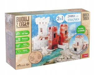 BUDUJ Z CEGŁY 2w1 ZAMEK lub STRAŻNICA TREFL - Klocki - miniaturka - grafika 1