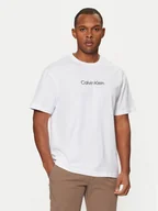 Koszulki męskie - Calvin Klein T-Shirt Hero K10K111346 Biały Regular Fit - miniaturka - grafika 1