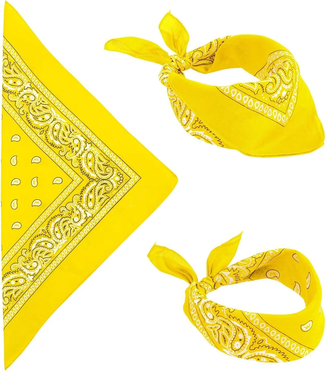 Bandana szalik chusta 55 x 55 cm na karnawał imprezę tematyczną