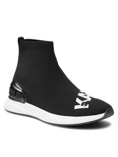 Sneakersy damskie - Karl Lagerfeld Buty damskie Karl Lagerfeld Finesse Legere Knit Mid Boot KL62140 K01 materiały syntetyczne female 5059529074875 41 - grafika 1