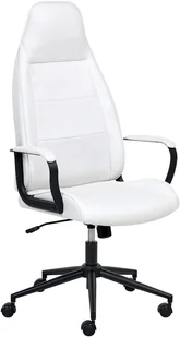 Fotel biurowy, krzesło biurowe Beliani Krzesło biurowe Obrotowy REBEL Złamana biel - Fotele i krzesła biurowe - miniaturka - grafika 1