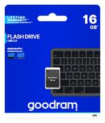 Pendrive - Goodram Pendrive GoodRam Piccolo UPI2-0160K0R11 (16GB; USB 2.0; kolor czarny) UPI2-0160K0R11 - miniaturka - grafika 1